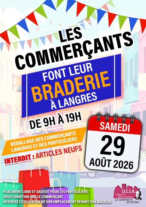 braderie langres 2026